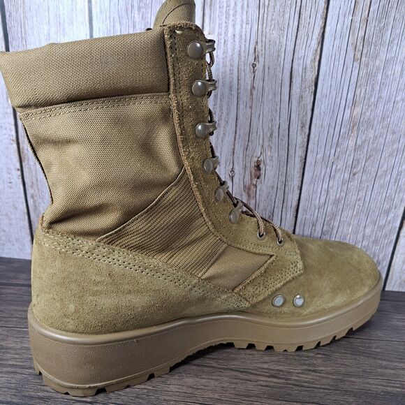 Hot Weather Army Combat Boot Vibram Men’s Sz 12.5 R Coyate 798 (VGC) - Picture 6 of 10